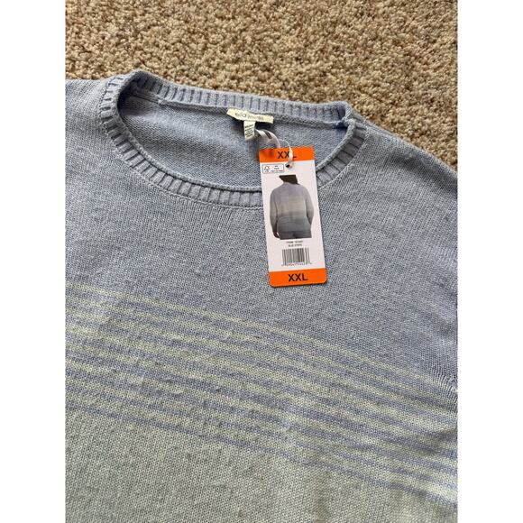 ELLA MOSS Sweater size Women's XXL; Blue & Green Ombre;  NWT - Picture 5 of 5
